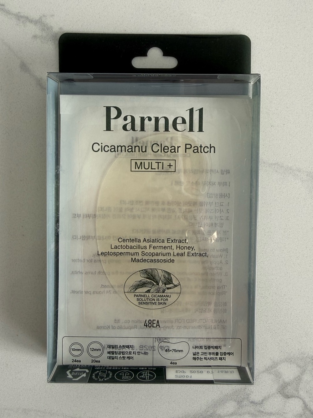 NEW Parnell Cicamanu Clear Spot Patch Korean Skincare